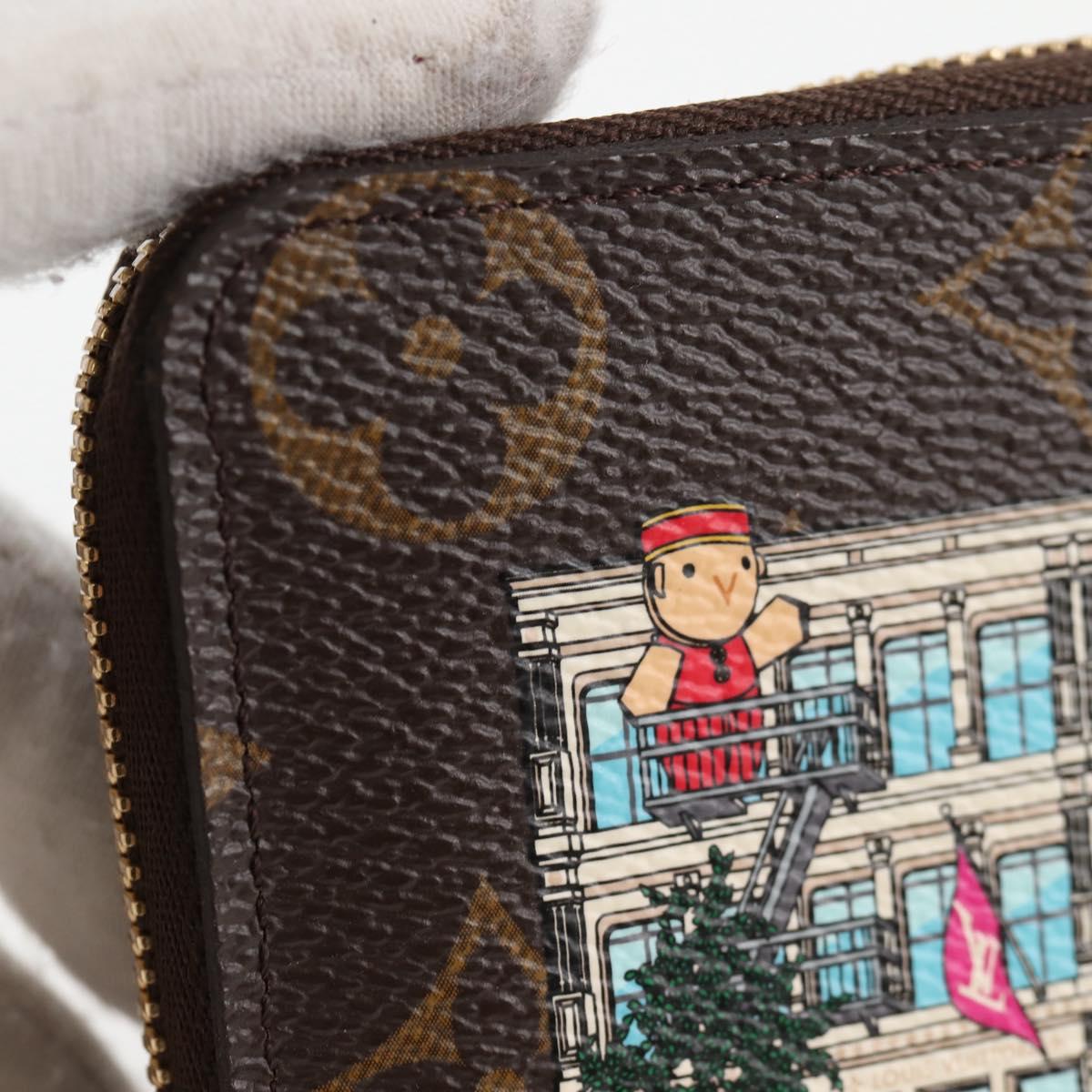 Louis Vuitton Vivienne, Brown, Canvas, wallet