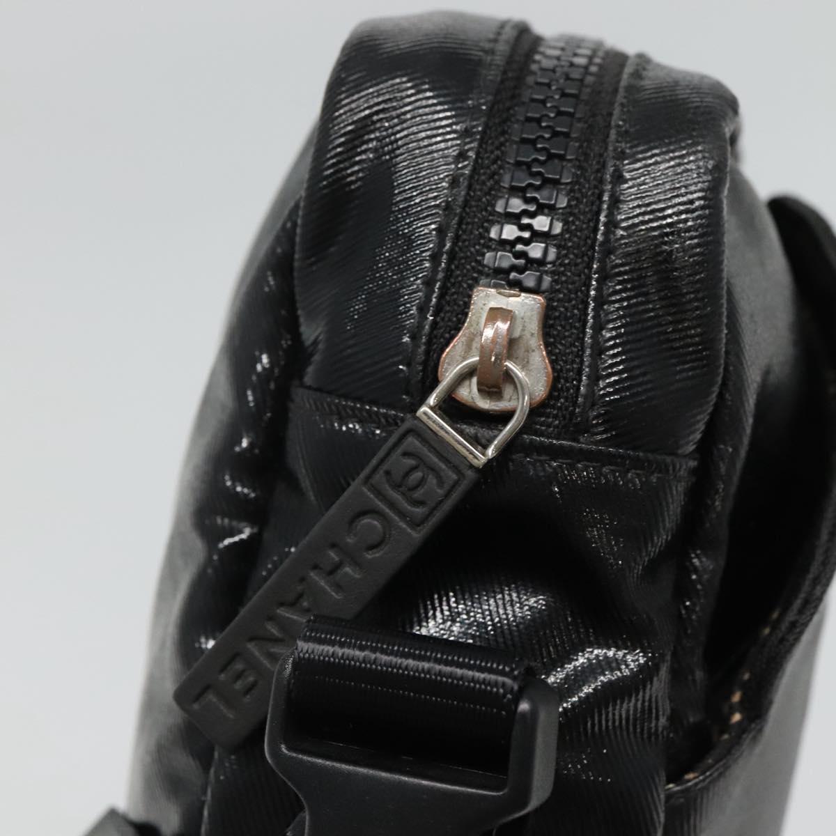 Chanel Sport line, Black, Canvas, shoulder