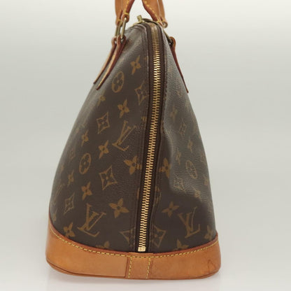 Louis Vuitton Alma, Brown, Canvas, handbag