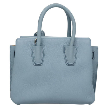 MCM Milla, Blue, Leather, handbag