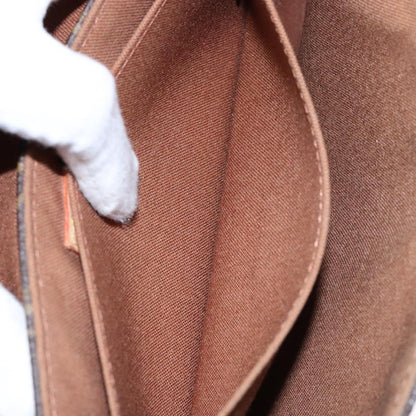 Louis Vuitton Marelle, Brown, Canvas, shoulder