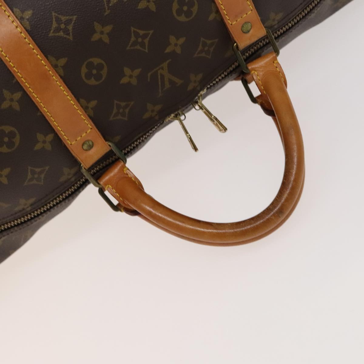 Louis Vuitton Keepall 60, Blue, Canvas, travel