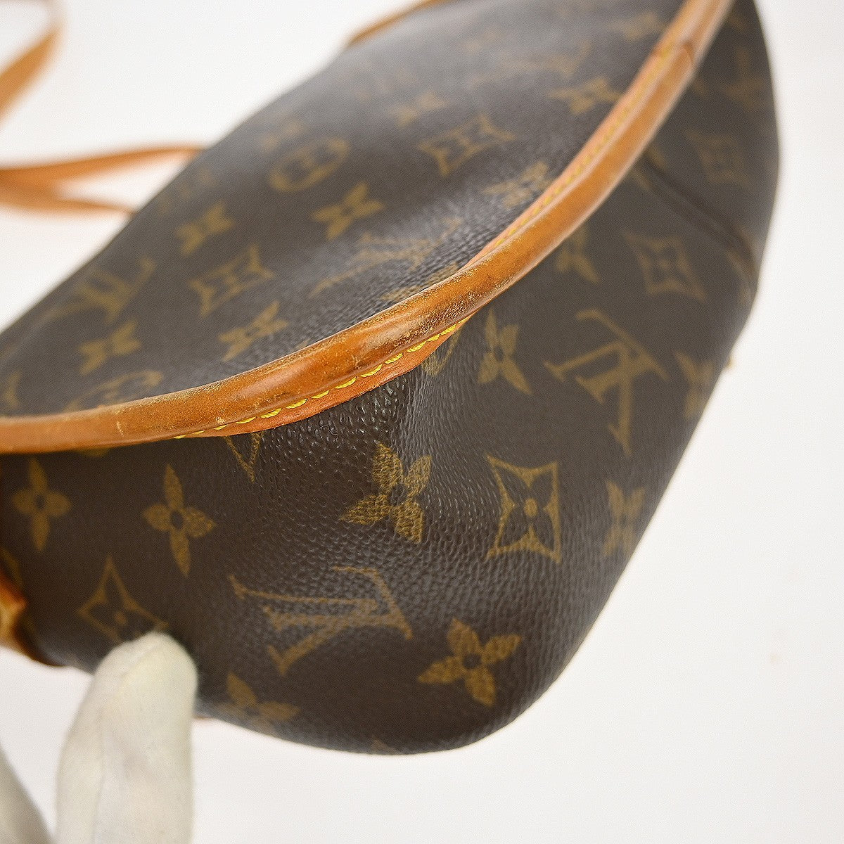 Louis Vuitton Sologne Monogram Canvas, Brown, Canvas, Handbag