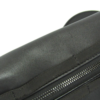 Louis Vuitton Messenger Dark Infinity Leather with Monogram Eclipse Glaze Canvas, Black, Leather, Shoulder Bag