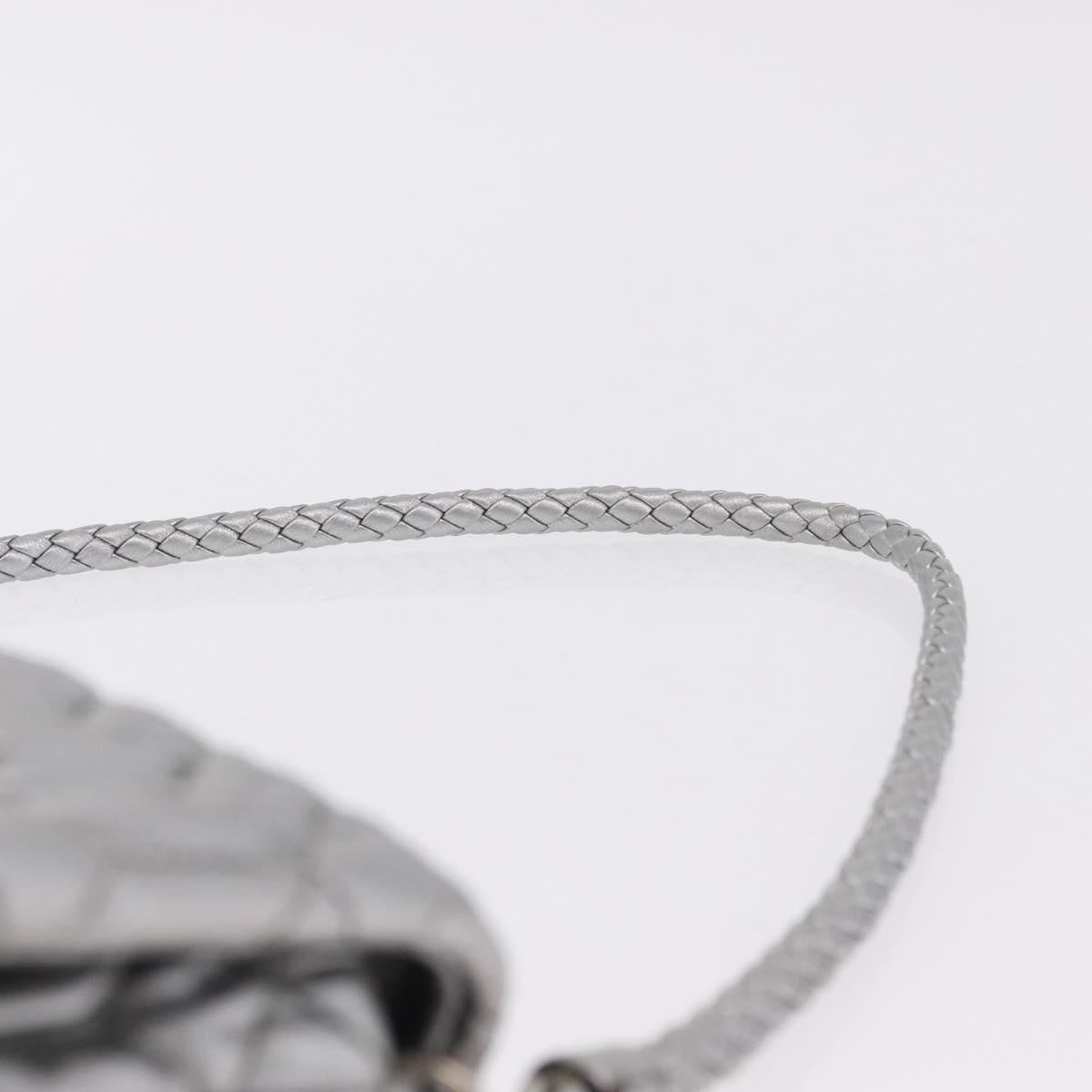 Miu Miu Crystal Clutch Matelasse Leather, Silver, Leather, Clutch