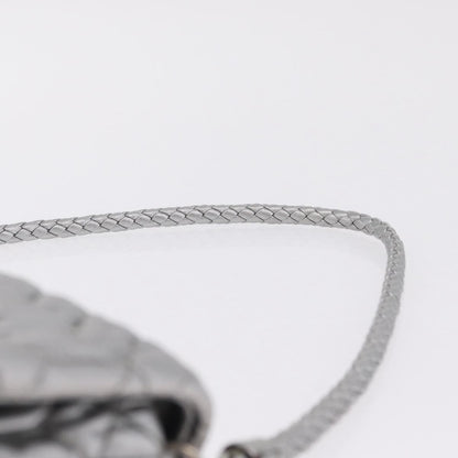 Miu Miu Crystal Clutch Matelasse Leather, Silver, Leather, Clutch