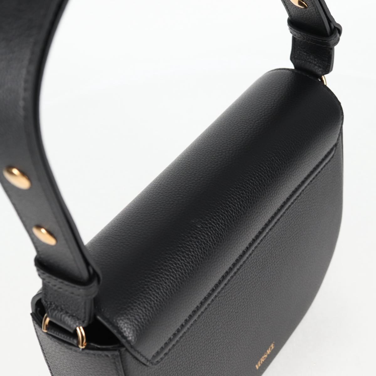 Versace Medusa, Black, Leather, shoulder