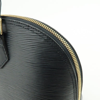 Louis Vuitton Vintage Alma Epi Leather, Black, Leather, Handbag