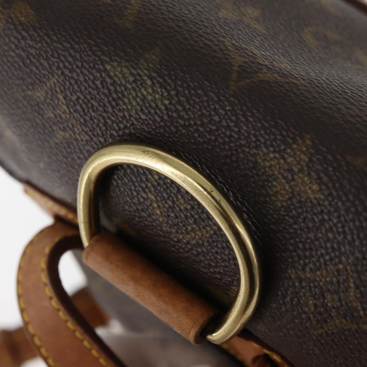 Louis Vuitton Vintage Montsouris Monogram Canvas, Brown, Canvas, Backpack