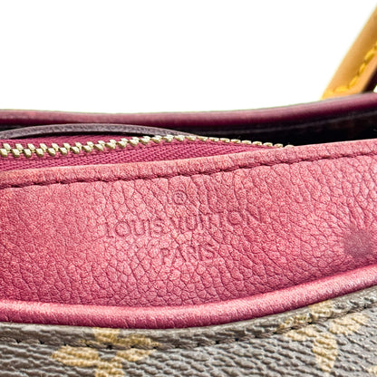 Louis Vuitton Pallas Monogram Canvas with Leather, Brown, Canvas, Tote Bag