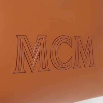 MCM Klassik Tote, Brown, Leather, tote