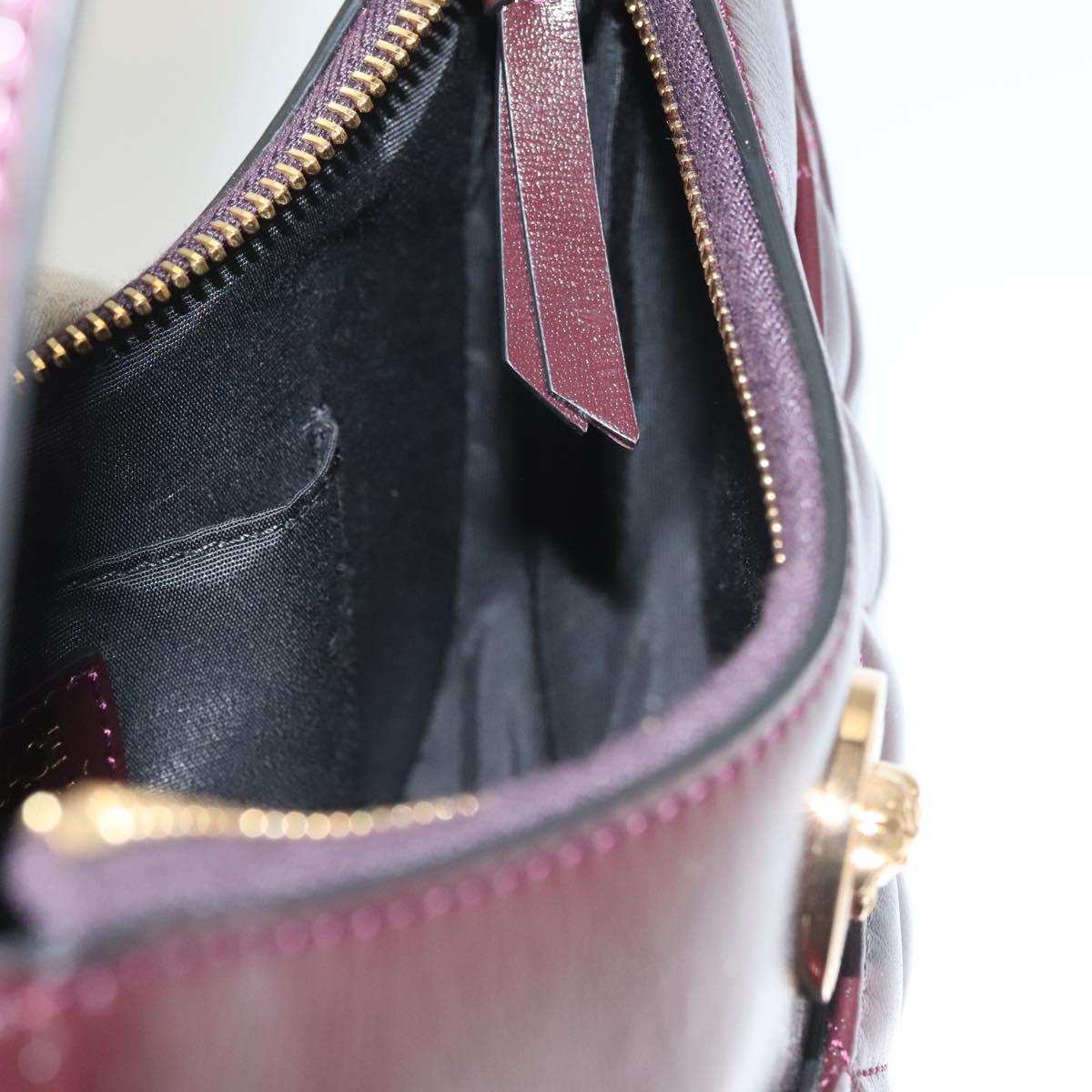 Versace, Brown, Leather, shoulder