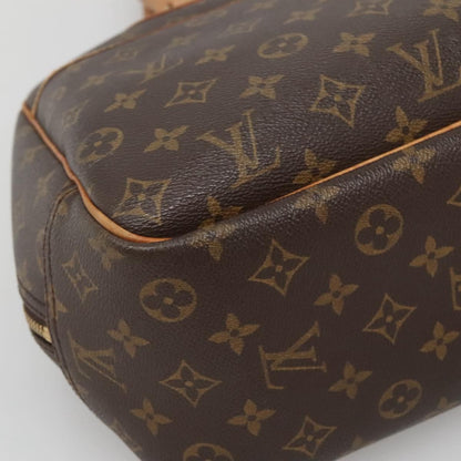 Louis Vuitton Deauville Handbag Monogram Canvas, BROWN, CANVAS, Handbag