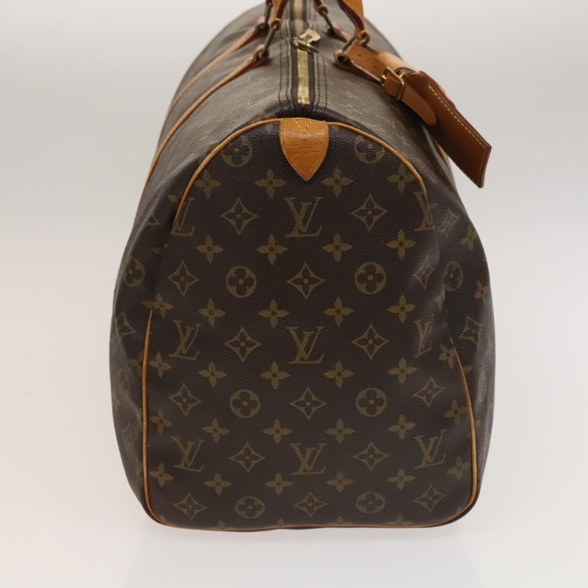 Louis Vuitton Keepall 50, Brown, Canvas, travel