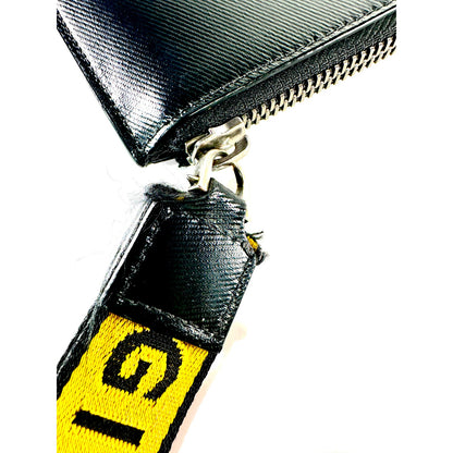 GIVENCHY Ticker Leather Pouch Clutch