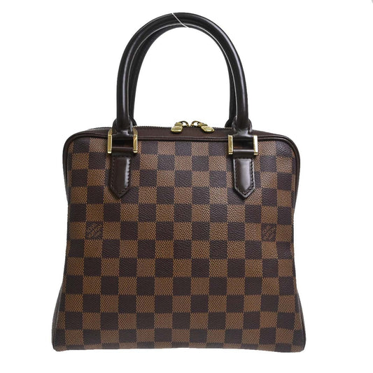 Louis Vuitton Triana Damier, Brown, Canvas, Handbag