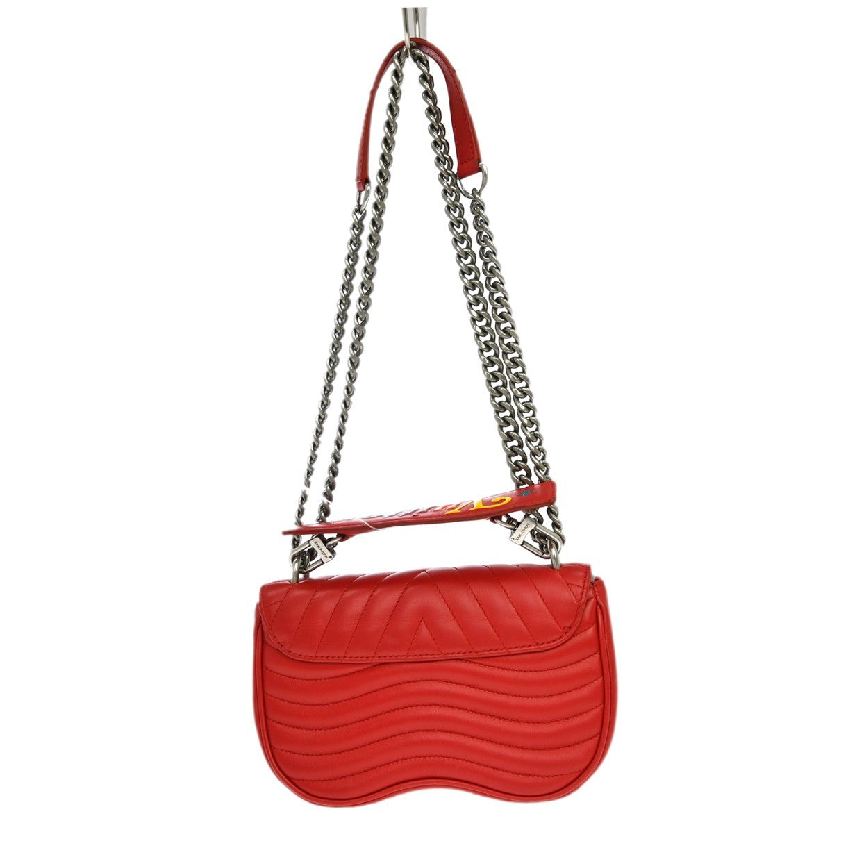 Louis Vuitton New Wave Chain Limited Edition Love Lock Quilted Leather, Pink, Leather, Handbag