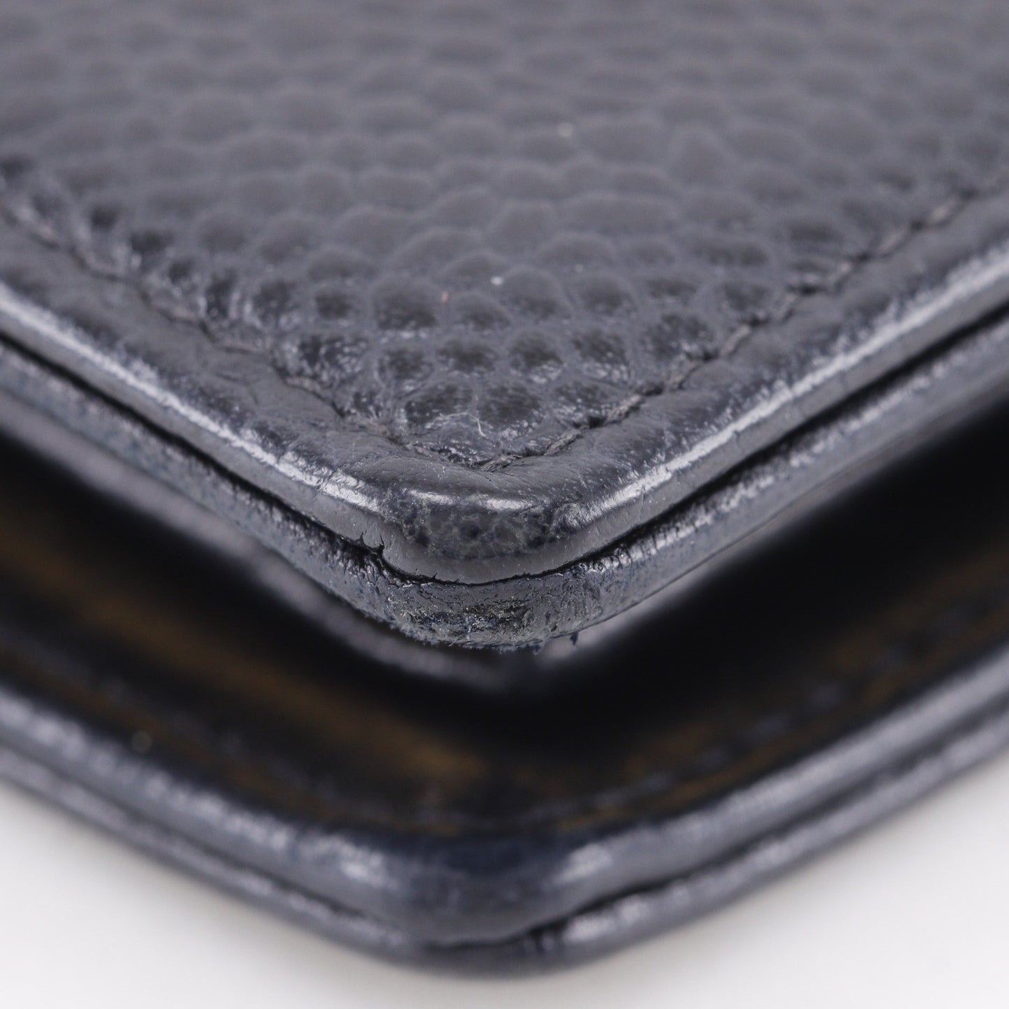Chanel Timeless CC French Caviar, Black, Leather, Wallet