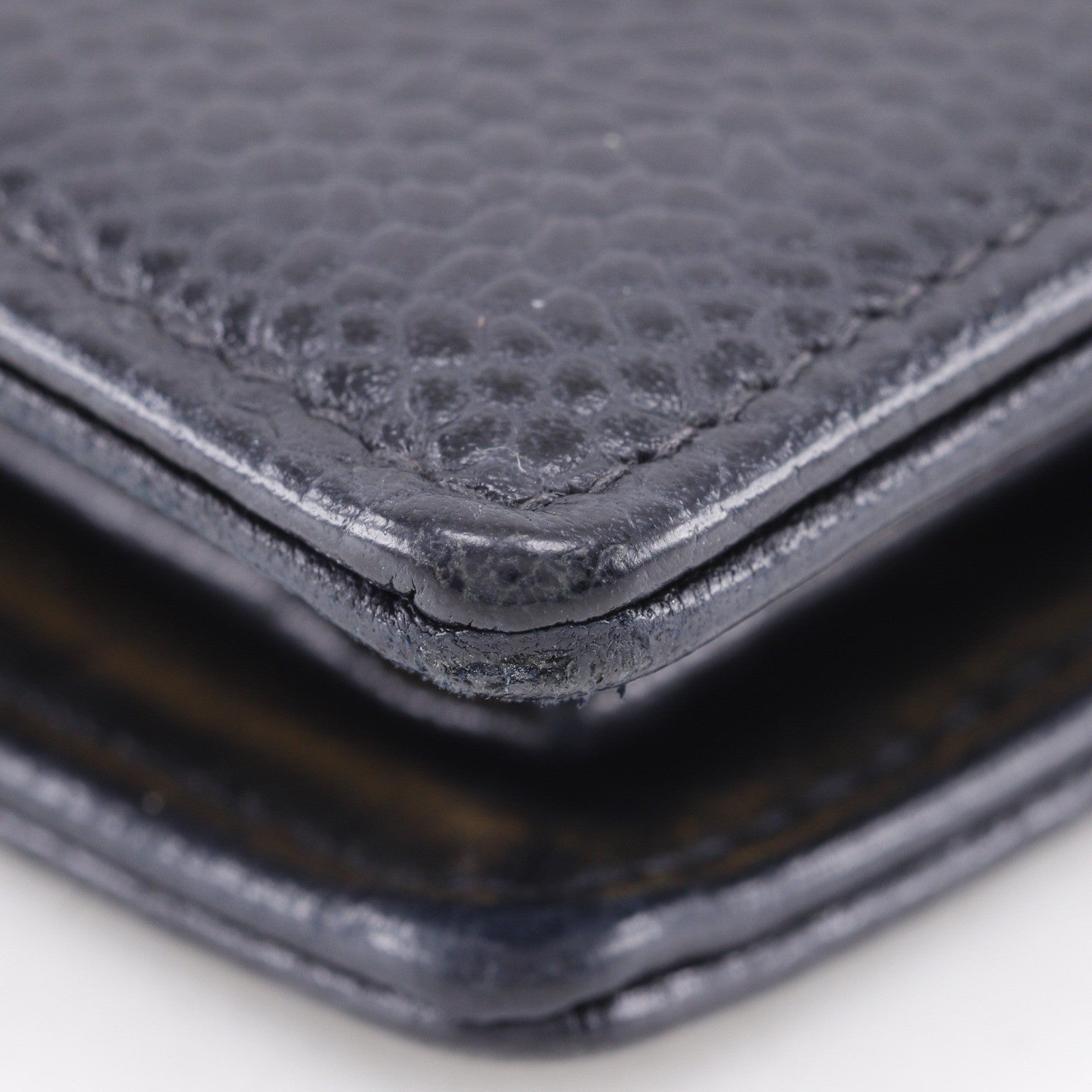 Chanel Timeless CC French Caviar, Black, Leather, Wallet