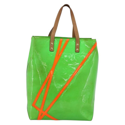 Louis Vuitton Robert Wilson Reade Vernis, Green, Patent Leather, Tote Bag