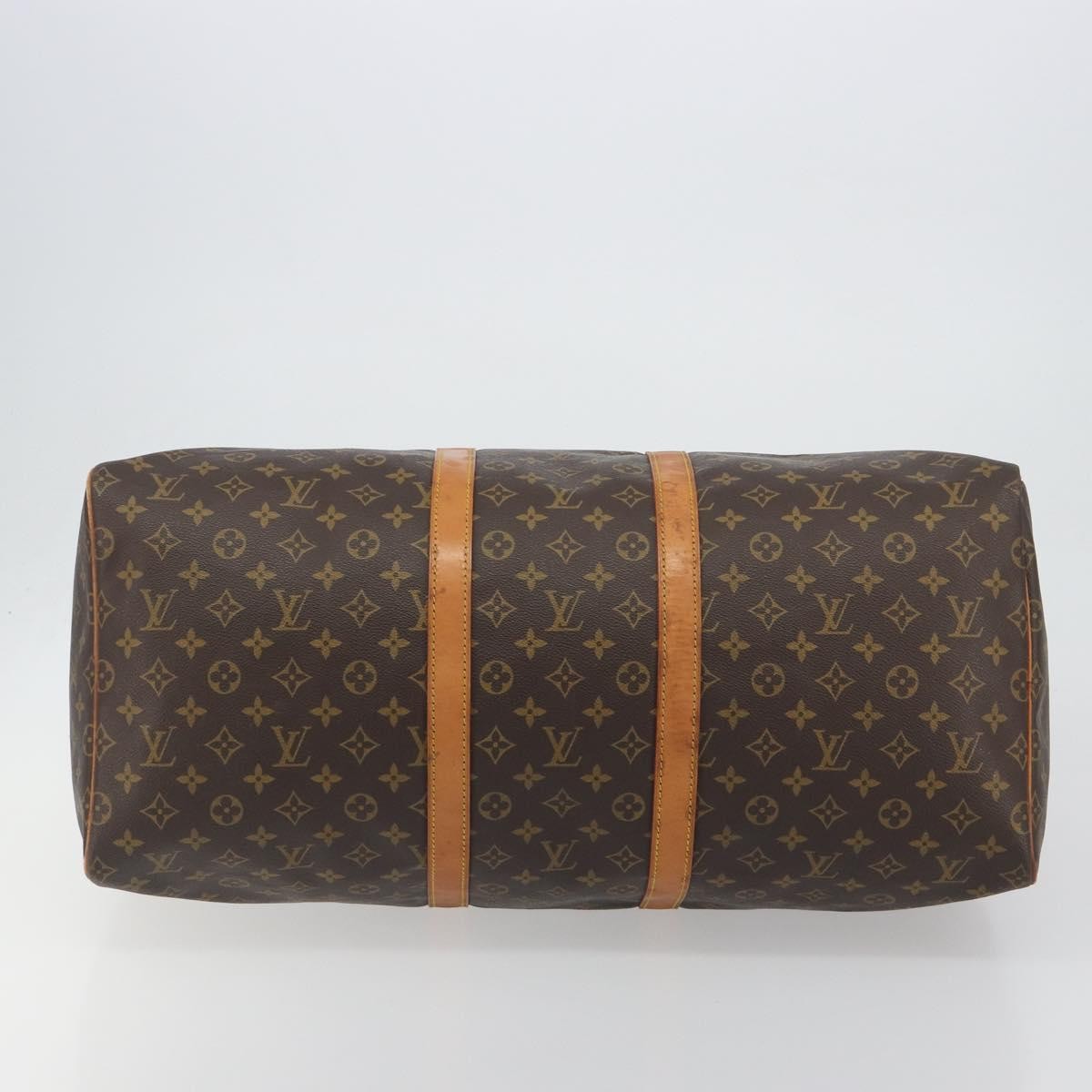 Louis Vuitton Keepall Monogram Canvas, Brown, Canvas, Travel Bag