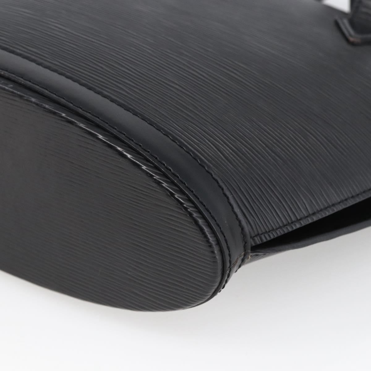 Louis Vuitton Saint Jacques NM Epi Leather, Black, Leather, Handbag