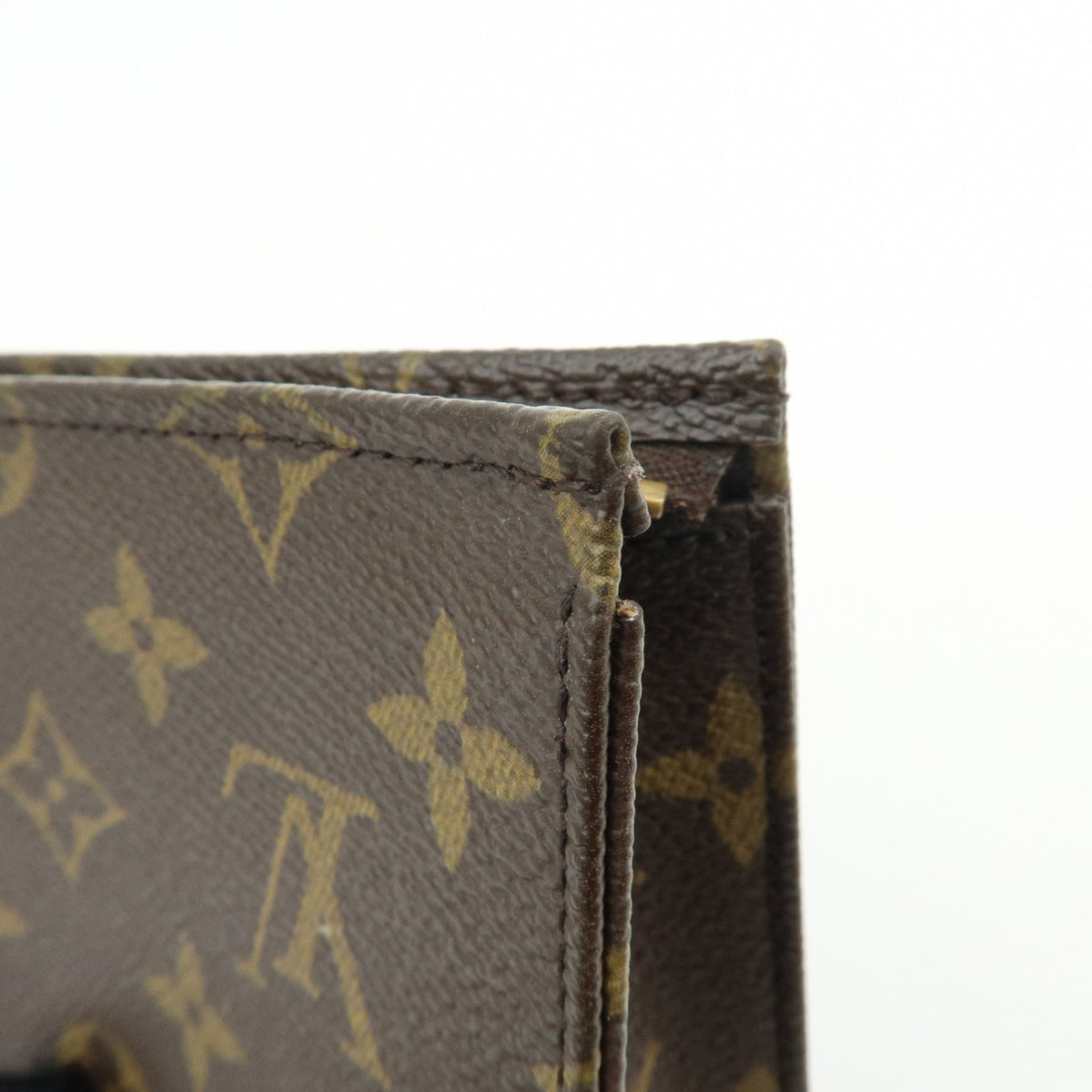 Louis Vuitton Toiletry Pouch Monogram Canvas, Brown, Canvas, Clutch