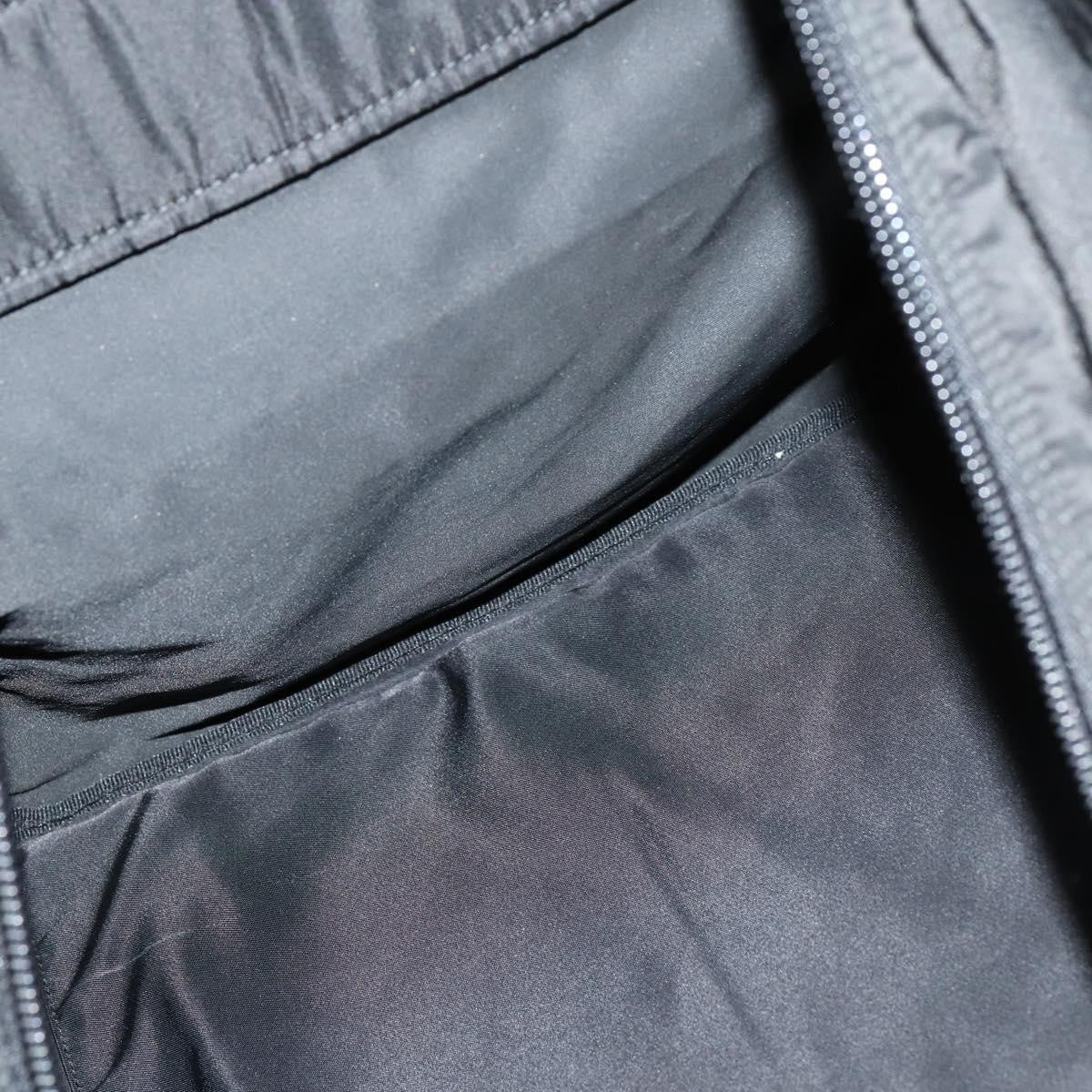Prada Boston Tessuto, Black, Nylon, Handbag