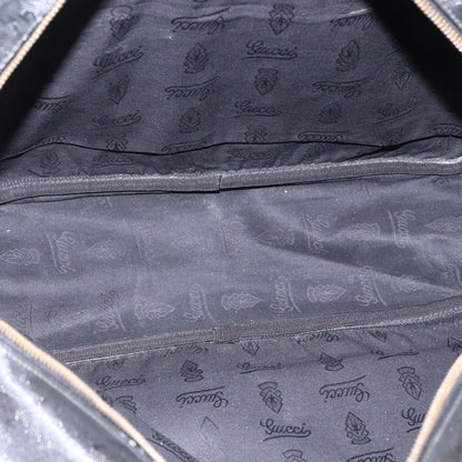 Gucci Zip Messenger GG Imprime, Black, Canvas, Handbag
