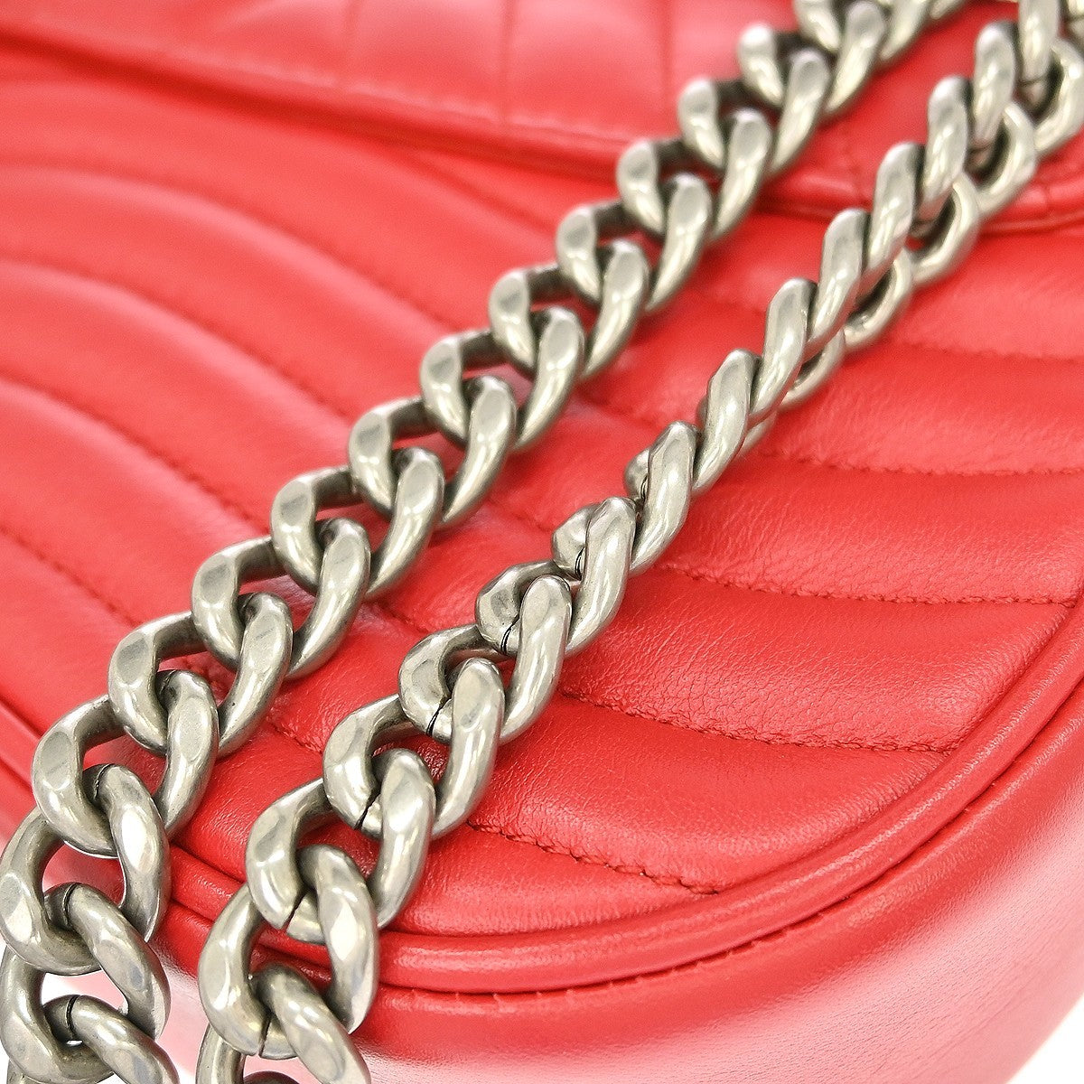 Louis Vuitton New Wave Chain Limited Edition Love Lock Quilted Leather, Pink, Leather, Handbag