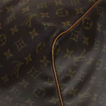 Louis Vuitton Keepall 60, Brown, Canvas, travel