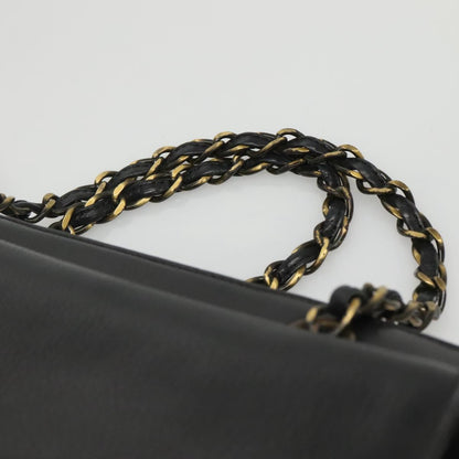 Chanel, Black, Leather, handbag