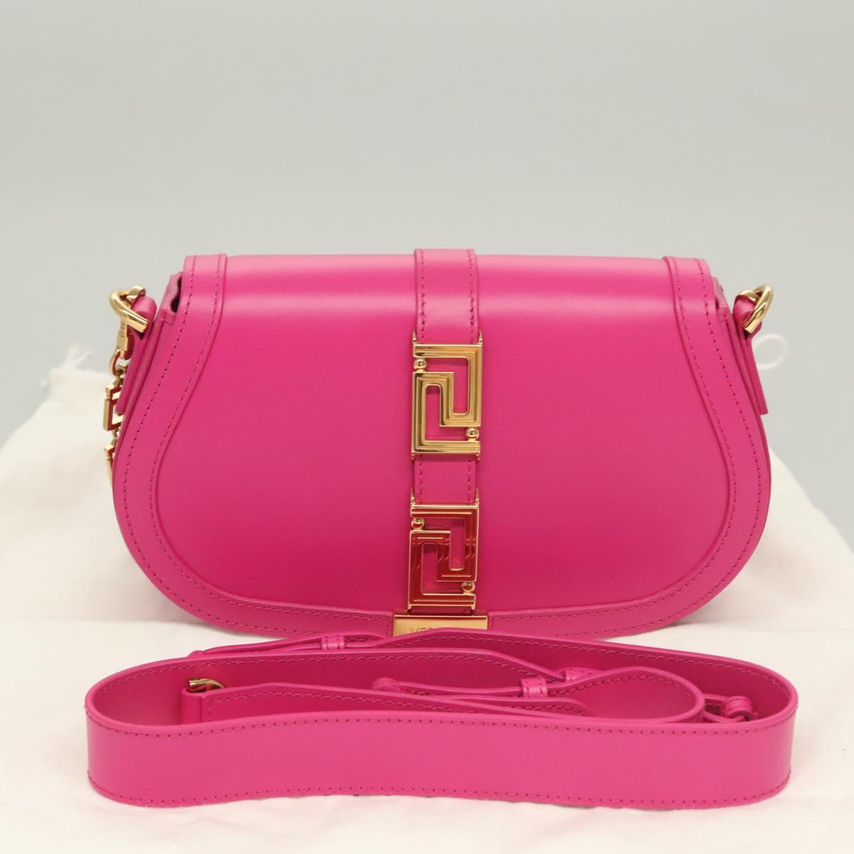 Versace GRECA GODDESS, Pink, Leather, shoulder