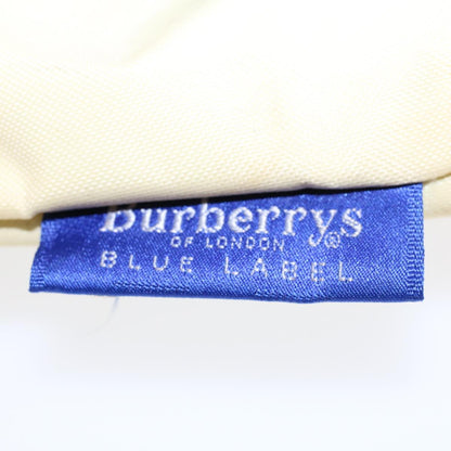 Burberry London Tote Vintage Check Canvas, YELLOW, SYNTHETIC, Handbag