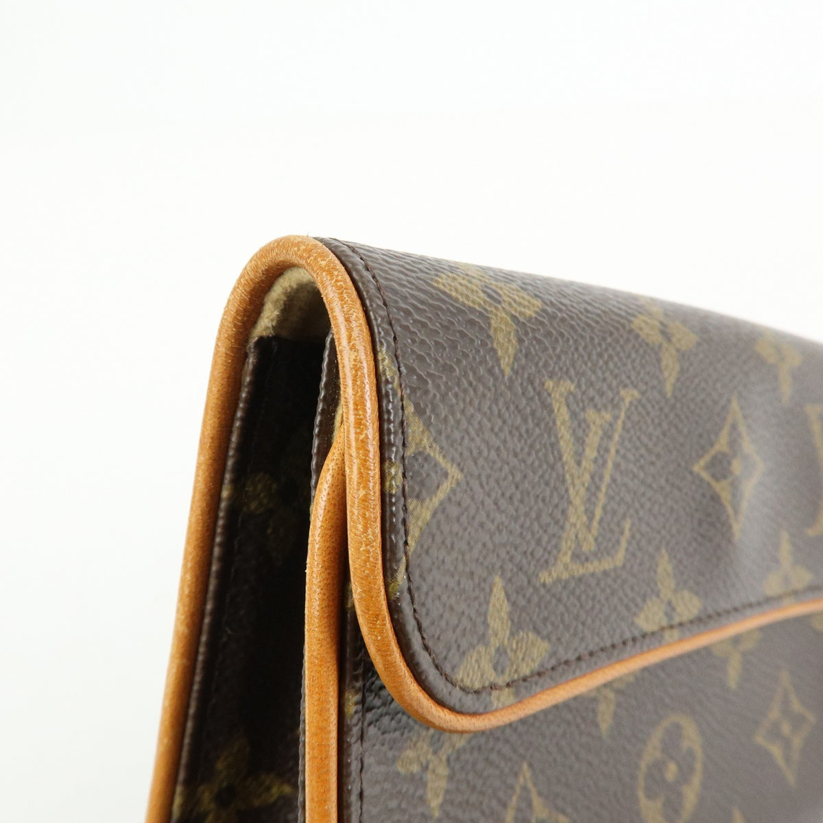 Louis Vuitton Florentine Waist Monogram Canvas, Brown, Canvas, Handbag