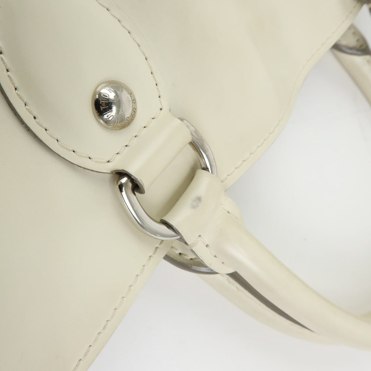 Louis Vuitton Passy Epi Leather, White, Leather, Tote Bag