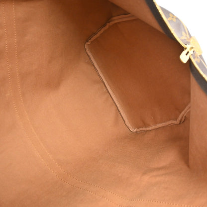 Louis Vuitton Keepall Monogram, Brown, Canvas, Travel Bag