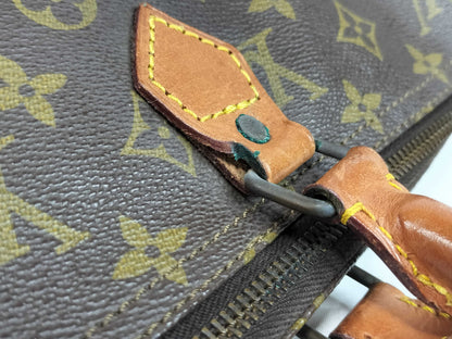 Louis Vuitton Speedy Monogram, Brown, Canvas, Handbag