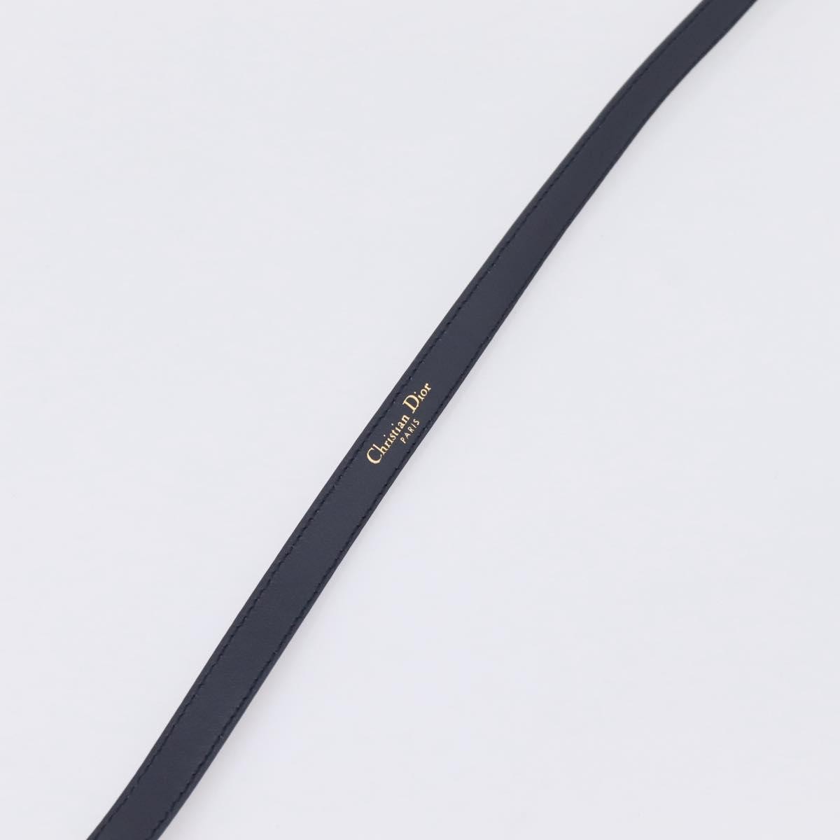 Christian Dior Vintage belt Canvas, Black, Leather, Belt