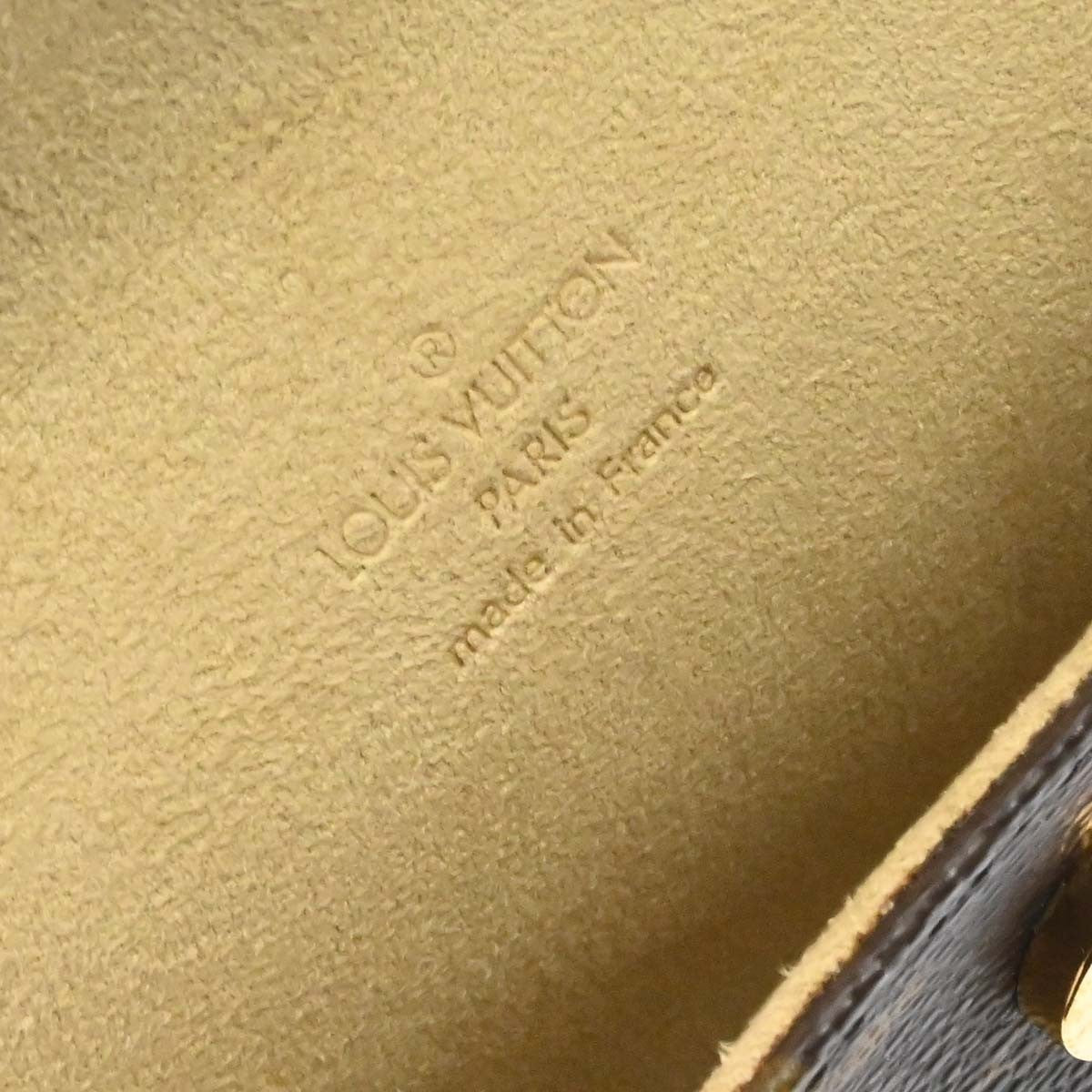 Louis Vuitton Florentine Pochette Damier, Brown, Canvas, Clutch