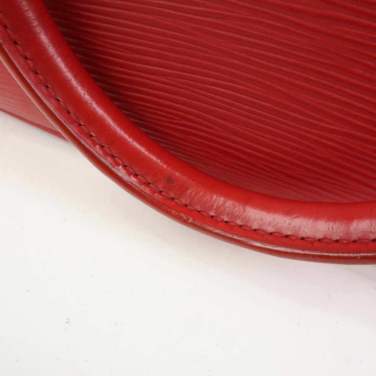 Louis Vuitton Jasmin Epi Leather, Red, Leather, Handbag