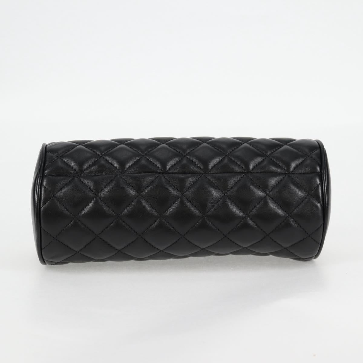 Versace Medusa, Black, Leather, shoulder