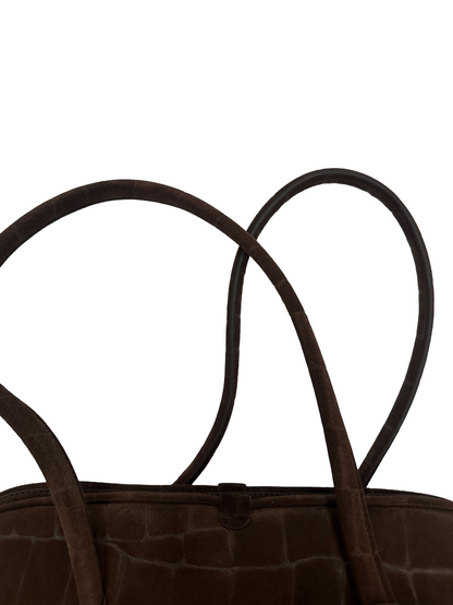 Jacquemus TURISMO Suede, BROWN, SUEDE, Handbag