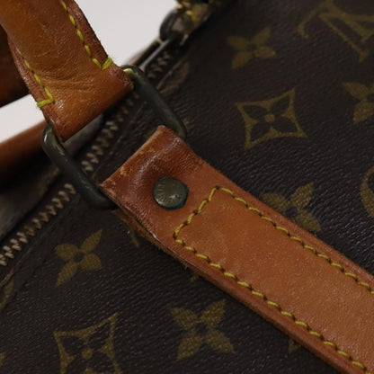 Louis Vuitton Keepall 60, Brown, Canvas, travel