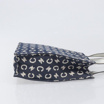 Celine C Macadam Canvas, Navy, Canvas, Handbag