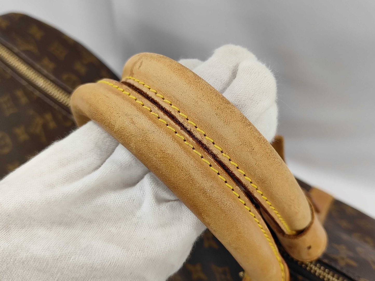 Louis Vuitton Keepall Monogram, Brown, Canvas, Travel Bag