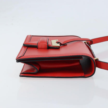 Loewe Barcelona Leather, Red, Leather, Shoulder Bag