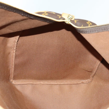 Louis Vuitton Keepall Bag Monogram Canvas, BROWN, CANVAS, Travel bag