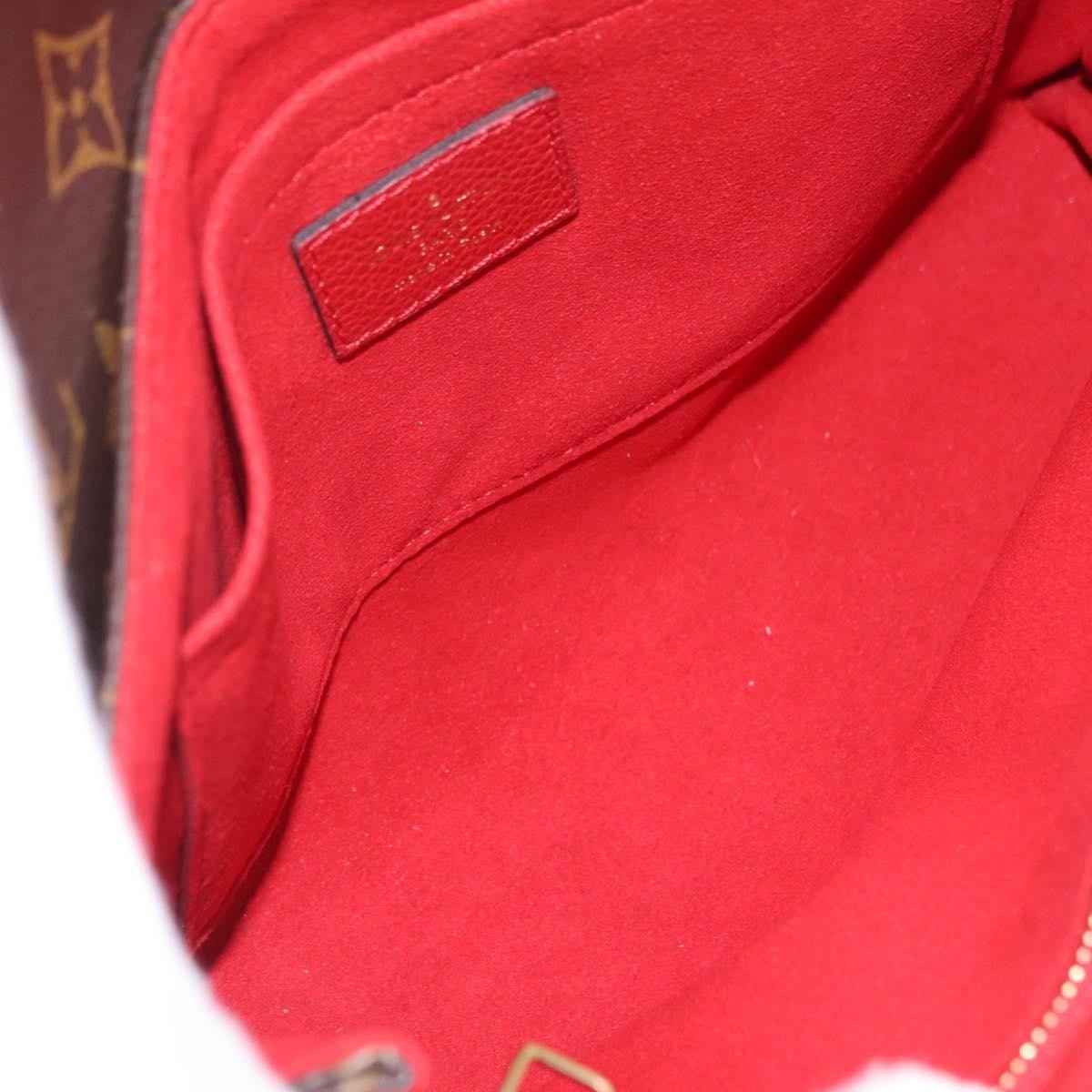 Louis Vuitton Saint Placide Monogram Canvas and Leather, Brown, Canvas, Handbag