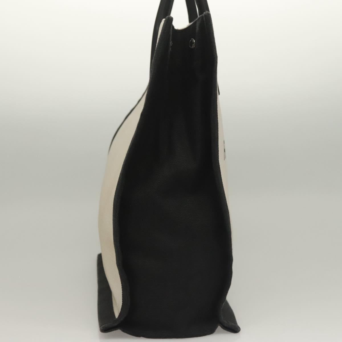 Saint Laurent Rive Gauche, White, "CANVAS, LEATHER", handbag